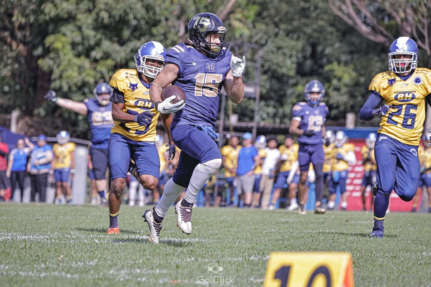 Uberlândia Lobos vence o Cruzeiro no Parque do Sabiá e fatura o Gerais Bowl